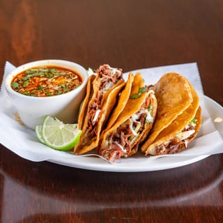 Three Quesabirria Tacos